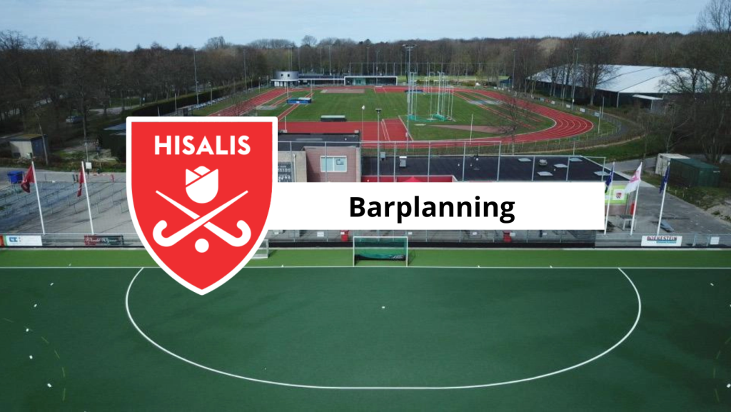 Belangrijke informatie barplanning Nieuws afbeelding